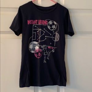 Girls Sports Soccer T-Shirt, Odin & Ivy, Small